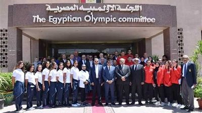 وزير الرياضة يلتقي بعثة مصر بدورة الألعاب الإفريقية بالمغرب