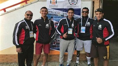 فراعنة الكانوي والكياك يتوجهون للرومانية للمشاركة بمونديال الشباب