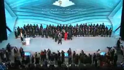 عرض فيلم تسجيلى عن تجربة الشباب فى البرنامج الرئاسى