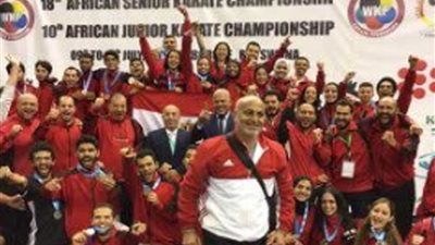 تعرف على قائمة فراعنة الكاراتيه بالبطولة العربية بتونس