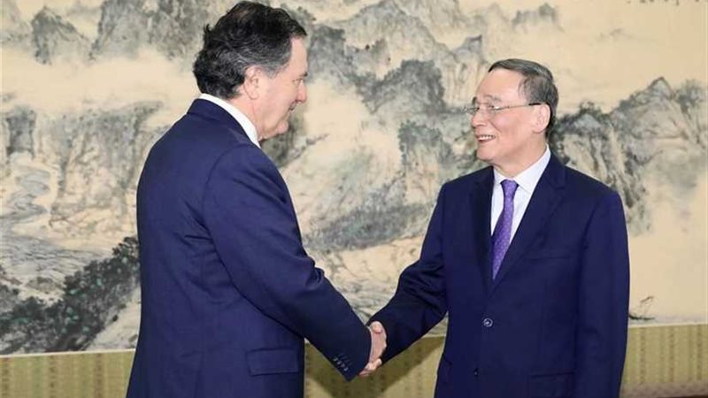 مباحثات صينية تشيلية