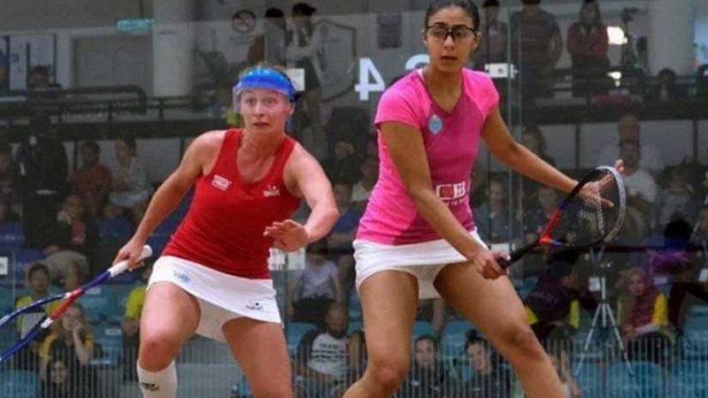 هانيا الحمامي تفوز