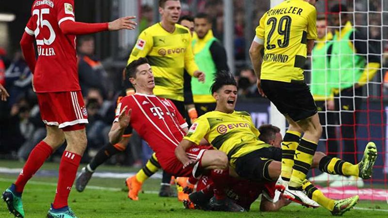 لقاء البايرن ودورتموند