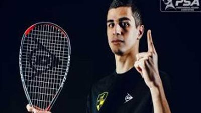 للشهر السادس.. علي فرج يتصدر التصنيف العالمي لرجال الإسكواش
