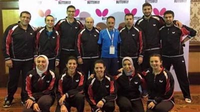 فراعنة تنس الطاولة يشاركون ببطولة دولية بنيجيريا
