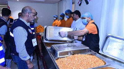 حملة تفتيشية مفاجئة للبعثة الطبية للحج على أحد فنادق الحجاج