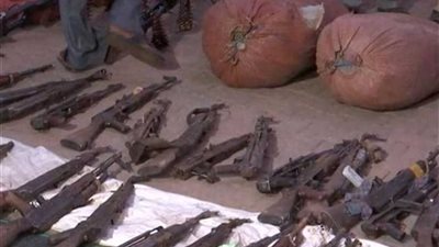 رئيس المخابرات السوداني يعلن ضبط كميات كبيرة من الأسلحة في الخرطوم