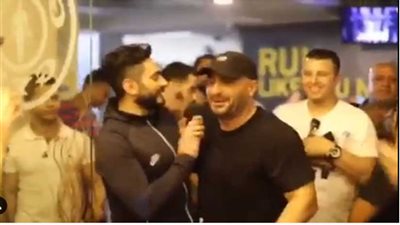 بالفيديو.. السقا في كواليس فيلم تامر حسني «الفلوس»