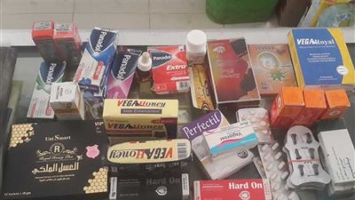 صحة الشرقية: ضبط أدوية مخدرة وخاصة بالمستشفيات داخل محل مستلزمات غير مرخص بالزقازيق