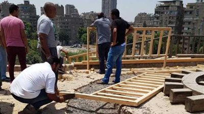 تطوير مجرى العيون