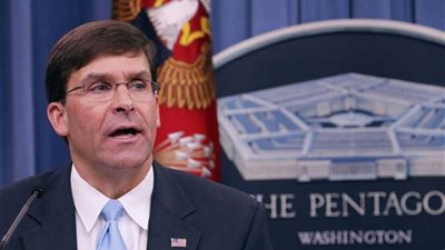 وزير الدفاع الأمريكي: العمليات العسكرية التركية في شمال سوريا غير مقبولة