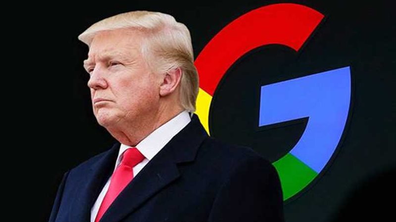 ترامب يتهم جوجل بأعمال