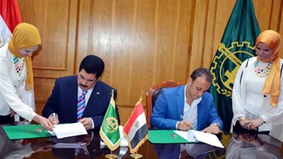 القليوبية: برتوكول تعاون مع مؤسسة 