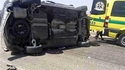 مصرع وإصابة 4 من أسرة واحدة في انقلاب سيارة بترعة بالدقهلية