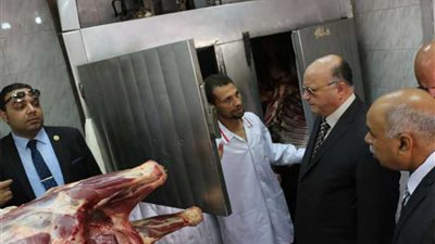 محافظ القاهرة يطمئن على توافر اللحوم والسلع بالمجمعات والمنافذ