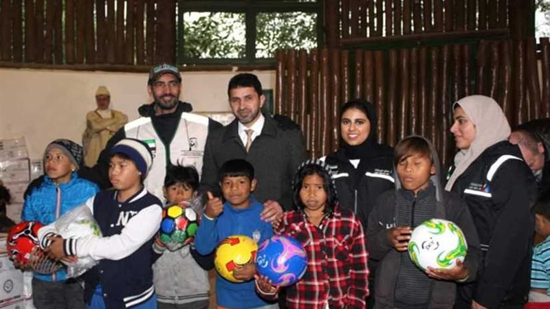 6 قوافل خيرية وإنسانية