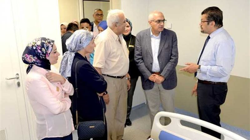 رئيس جامعة المنصورة: