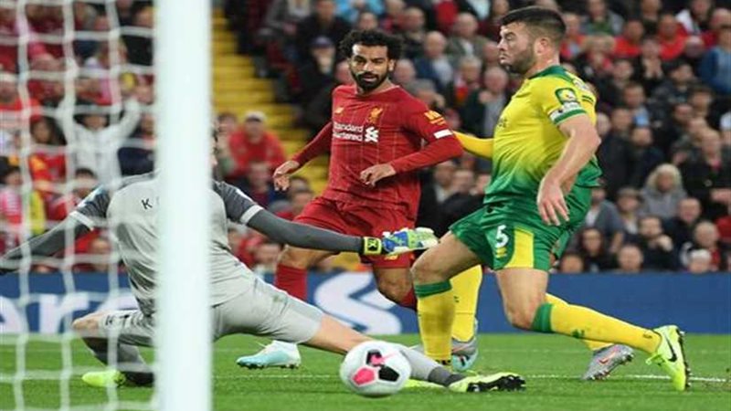 صلاح يفتتح أهداف