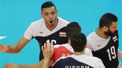 فراعنة الطائرة أمام بورتريكو في التصفيات المؤهلة للأولمبياد