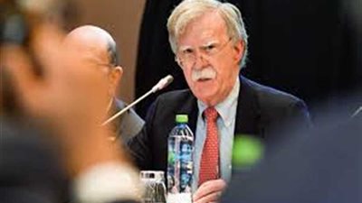 بولتون في لندن لحث بريطانيا على تشديد موقفها تجاه إيران