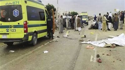 مصرع طالبة وإصابة ٣ آخرين في انقلاب سيارة بملوي