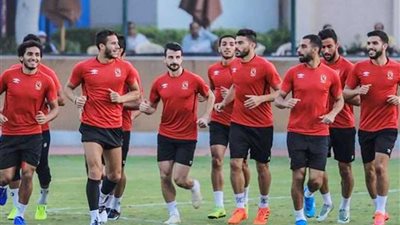 تدريبات استشفائية للاعبي الأهلي.. وفقرة خاصة للتسديد على المرمى