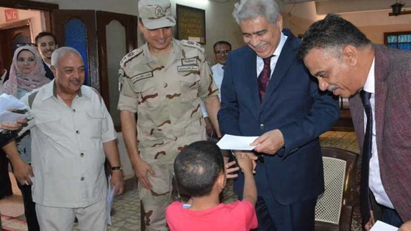 المرضي والأيتام في