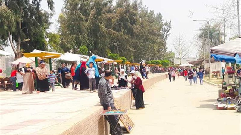 حدائق الدقهلية تستقبل