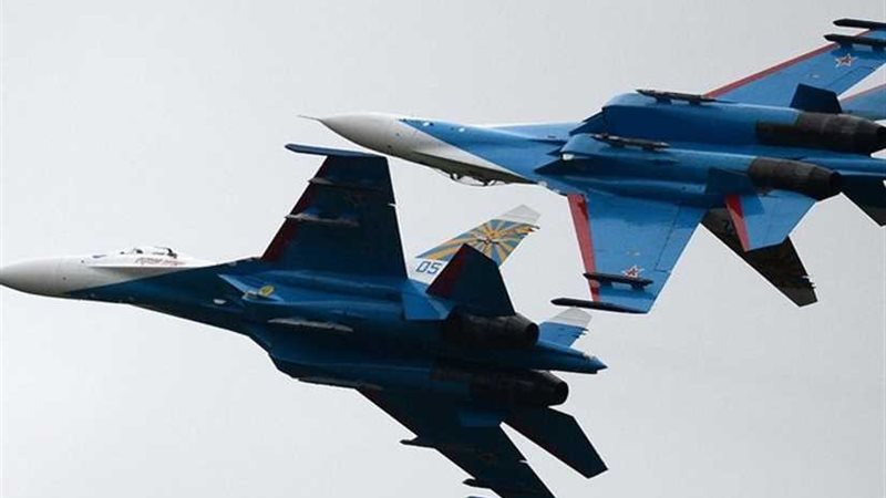 طائرات روسية تبعد