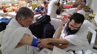 الصحة: عيادات البعثة الطبية للحج استقبلت 53775 حاجًا مصريًا