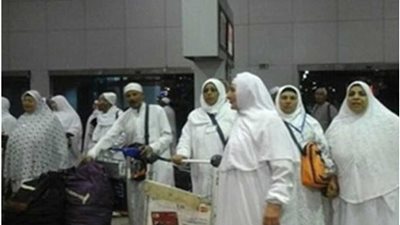 مطار القاهرة يستقبل اليوم 18 رحلة لعودة الحجاج