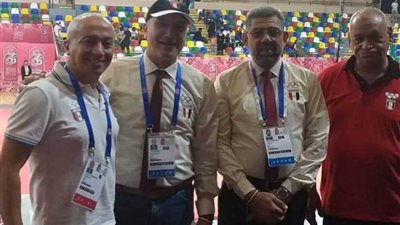 مسؤولو بعثة مصر يحرصون على متابعة جميع منافسات دورة الألعاب الإفريقية
