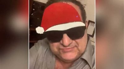 كيف احتفل خالد الصاوي بعيد ميلاد تامر حسني؟