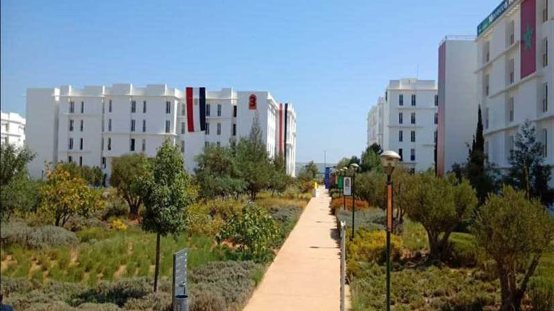 رفع علم مصر على مقر