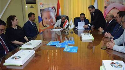 جامعة بنها تبحث دعم مشروع رعاية الأطفال المبتسرين