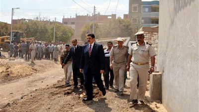 ضمن الموجة الـ 13.. حملة مكبرة لإزالة التعديات على الأراضي الزراعية بالقناطر الخيرية