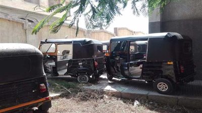بعد مد فترة ترخيصه.. حملات مكبرة لمصادرة مركبات «التوك توك» المخالفة بفارسكور