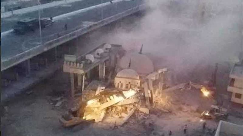 هدم مسجد الزرقاني