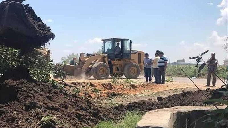 إزالة 182 تعديًا