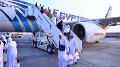 مصر للطيران تسير غدا 22 رحلة لنقل ٤٨٠٠ حاج