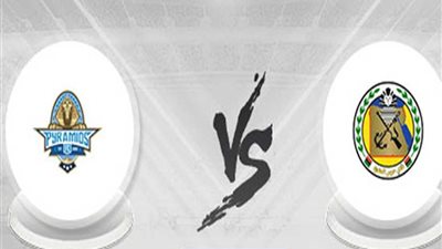 مباراة بيراميدز والحرس بملعب بتروسبورت 30 أغسطس