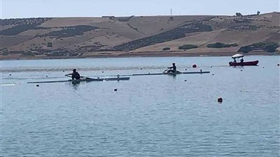 أحمد خالد يحصد فضية التجديف في دورة الألعاب الإفريقية