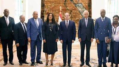 الرئيس السيسي يؤكد أن مصر تساند جهود التنمية وبناء القدرات والكوادر في توجو
