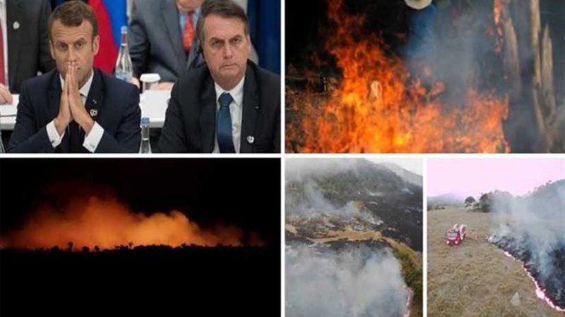 رئة العالم تحترق..