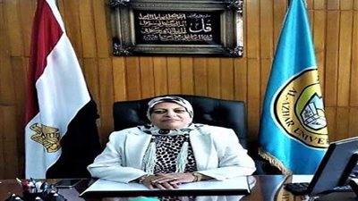 مريم أبو شادي مستشارة لنائب رئيس جامعة الأزهر للدراسات العليا والبحوث