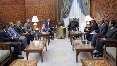 شيخ الأزهر يستقبل رئيس أكاديمية البحث العلمي 