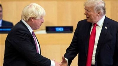البيت الأبيض: ترامب يلتقي غدا مع جونسون على هامش قمة 