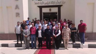 الطلاب الصم وضعاف السمع بالقاهرة في مركز البحث والإنقاذ بوزارة الدفاع (صور)