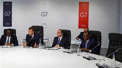 نواب يشيدون بمشاركة الرئيس السيسي في قمة السبع الكبار