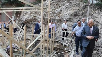 محافظ الجيزة يتفقد أعمال صيانة المدارس استعداداً للعام الدراسي